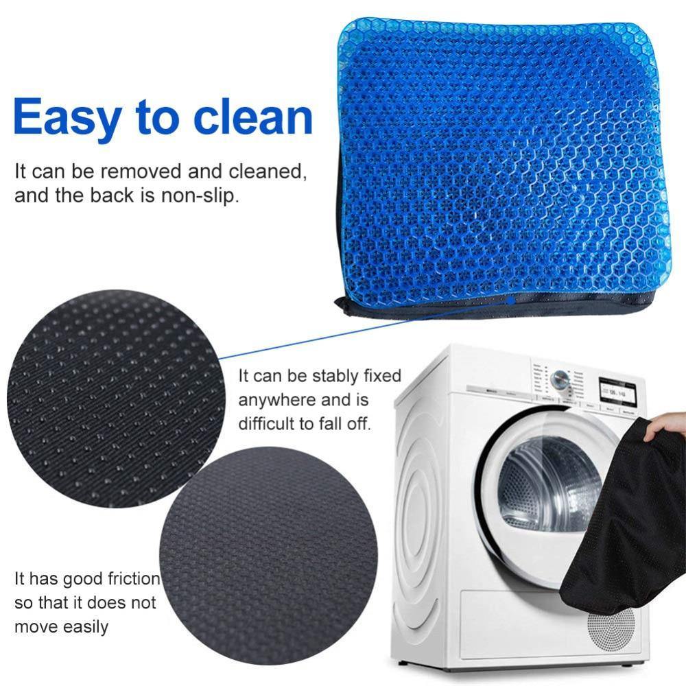 Gel Seat Cushion Support Pad for Chair & Car - Tailbone, Coccyx - Nordic Side - Coccyx seat cushion, egg sitter, egg sitter support cushion, Flexible Gel Seat, gel cushion, gel cushion for ch