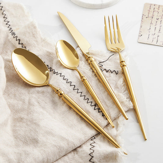 Vivian Gold Elegant Cutlery Set