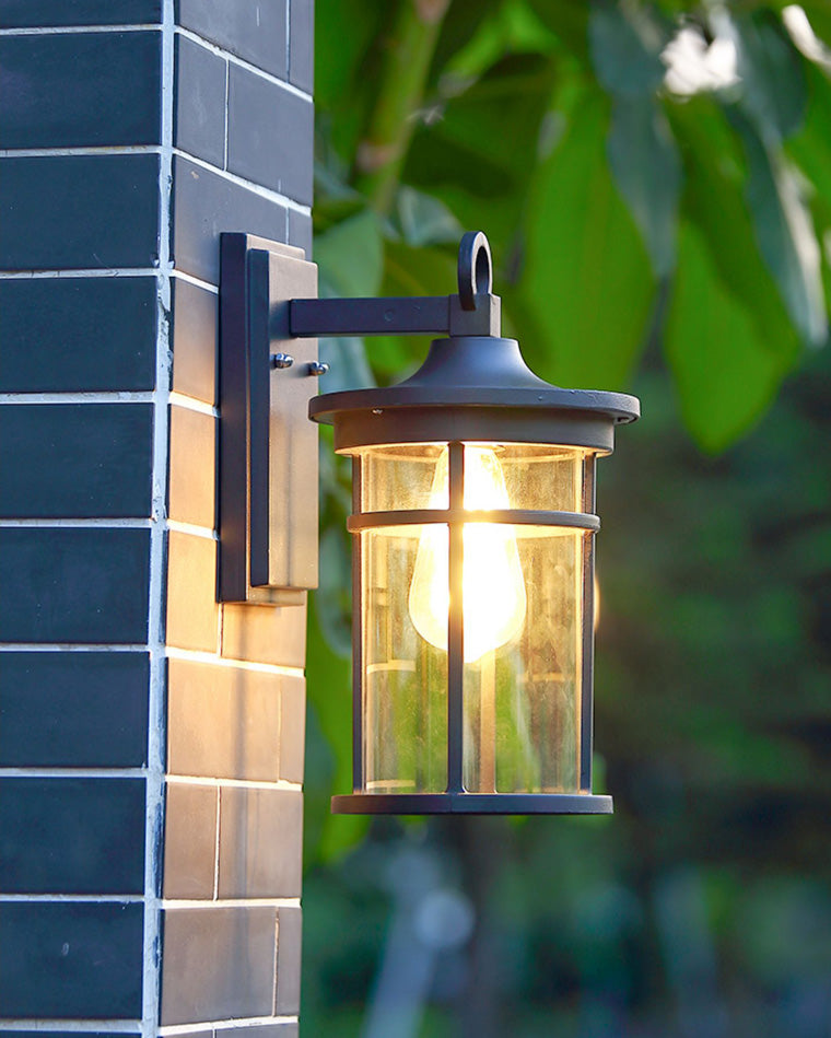 WOMO Cylinder Outdoor Wall Lantern-WM9155