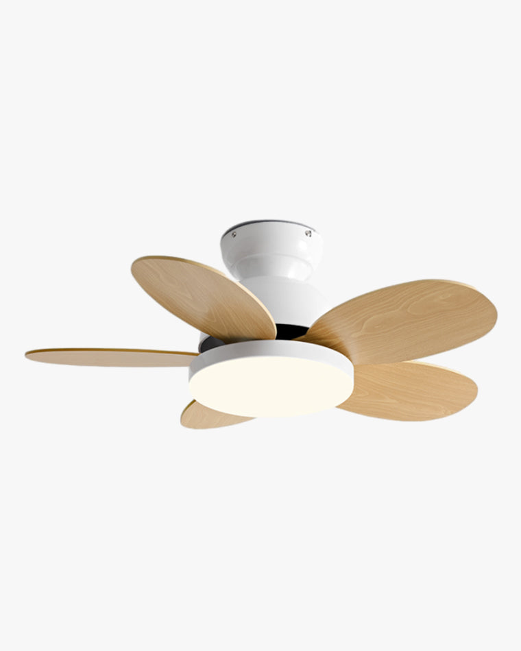 WOMO 36" Scandi Wood Ceiling Fan Lamp-WM5004