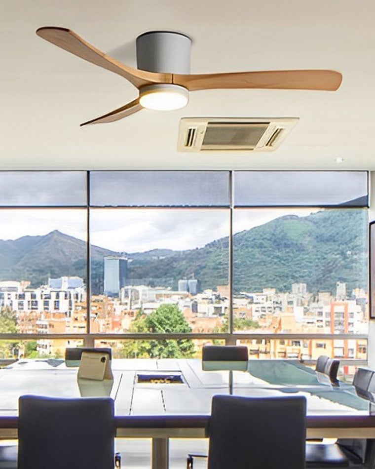 WOMO Large Low Profile Ceiling Fan Lamp-WM5051