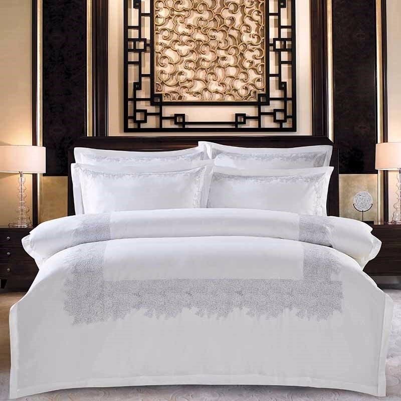 Hazel Hotel Stitch Egyptian Cotton Bedding Set