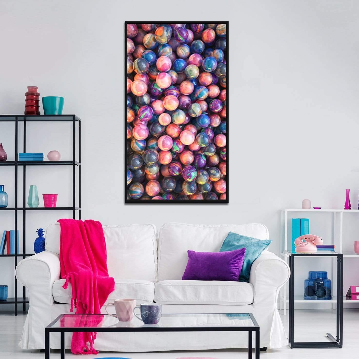 Acid Dream Stretched Canvas - Nordic Side - 3 piece, Acrylic Image, canvas art, Canvas Image, spo-enabled