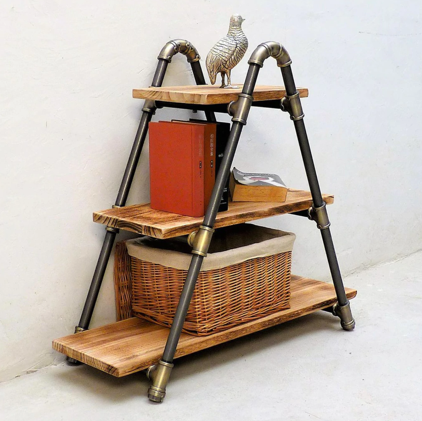 Three Shelf Display Bookcase