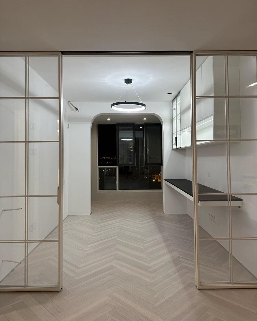 WOMO Circular Led Brass Chandelier-WM2347