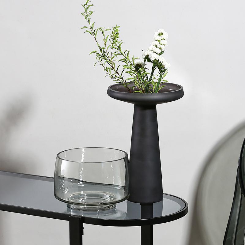 Rustic Handcrafted Crystal Vase - Rustic