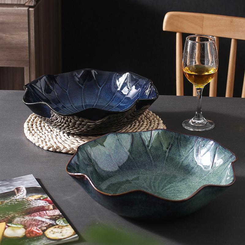 Hanover Handcrafted Wave Bowl for Table Setting