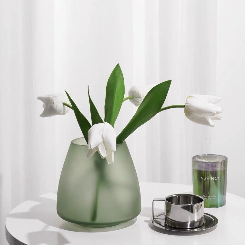 Rustic Handcrafted Crystal Vase - Rustic