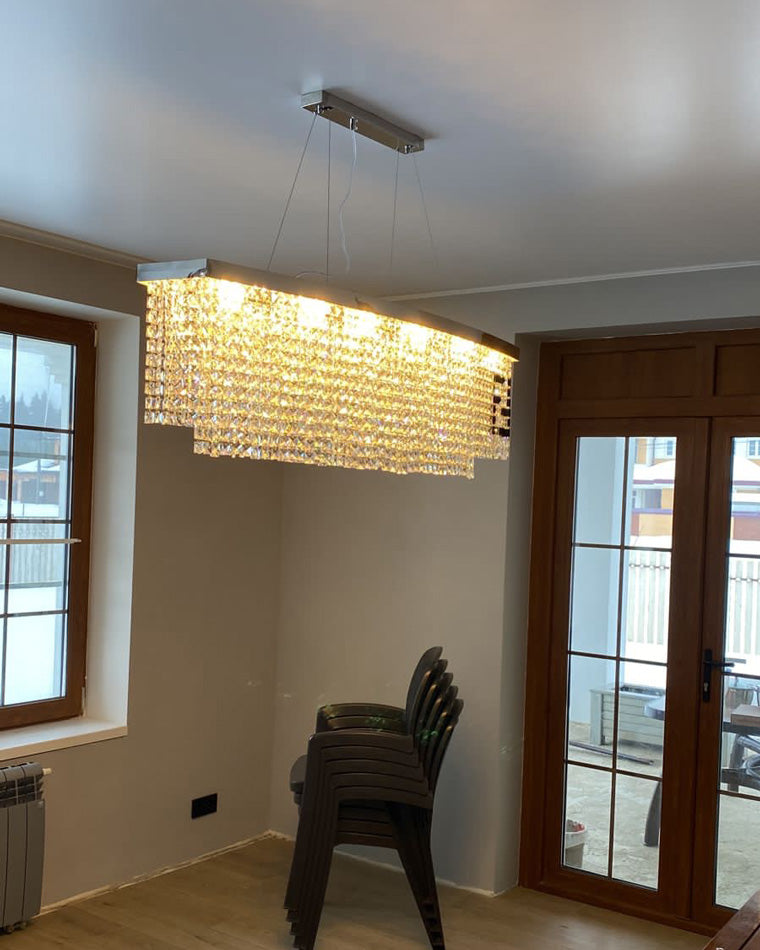 WOMO Oval Crystal Chandelier-WM2071b