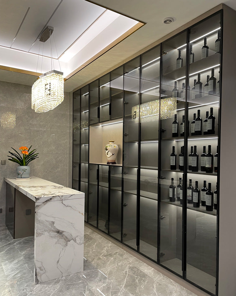 WOMO Oval Crystal Chandelier-WM2071b