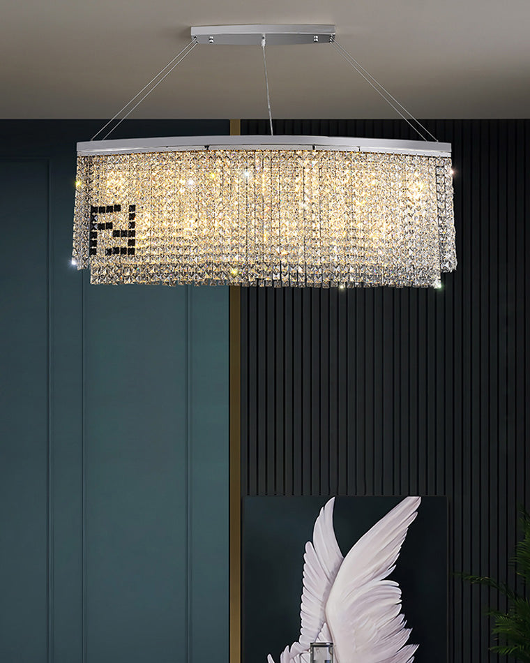 WOMO Oval Crystal Chandelier-WM2071b