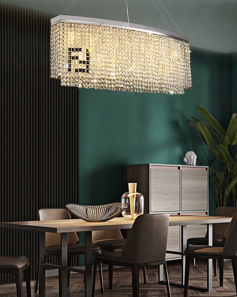 WOMO Oval Crystal Chandelier-WM2071b