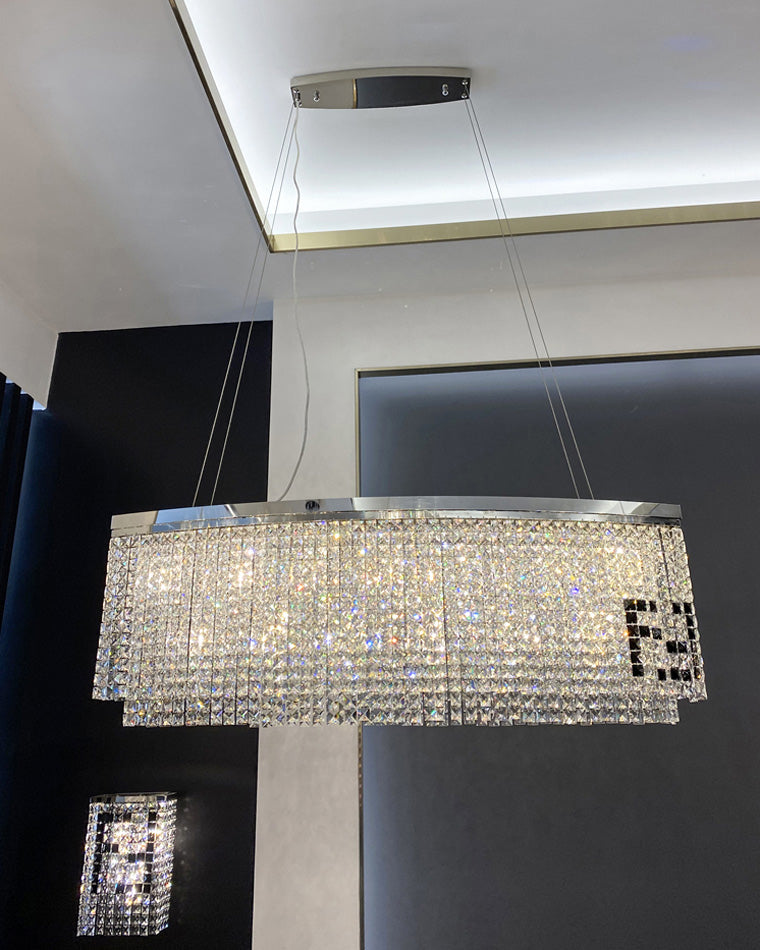 WOMO Oval Crystal Chandelier-WM2071b