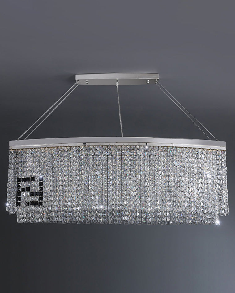 WOMO Oval Crystal Chandelier-WM2071b