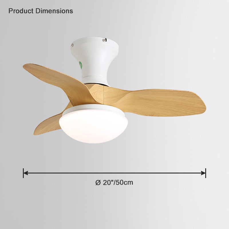 WOMO Small Propeller Ceiling Fan Lamp-WM5024