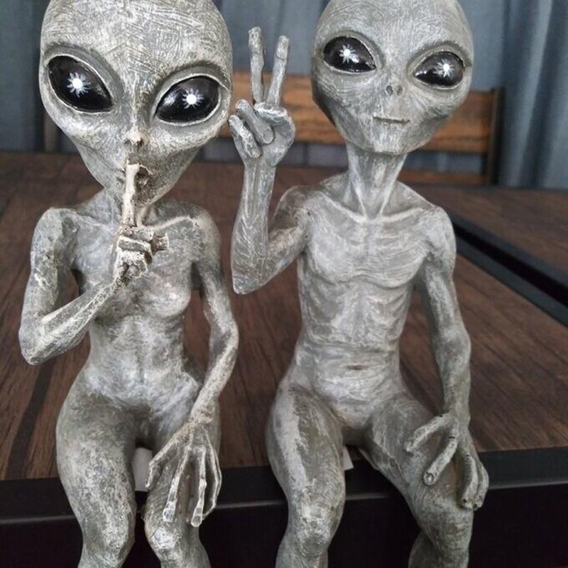 Mysterious Alien Figurines - Nordic Side - alien, figurines, mysterious, mystery