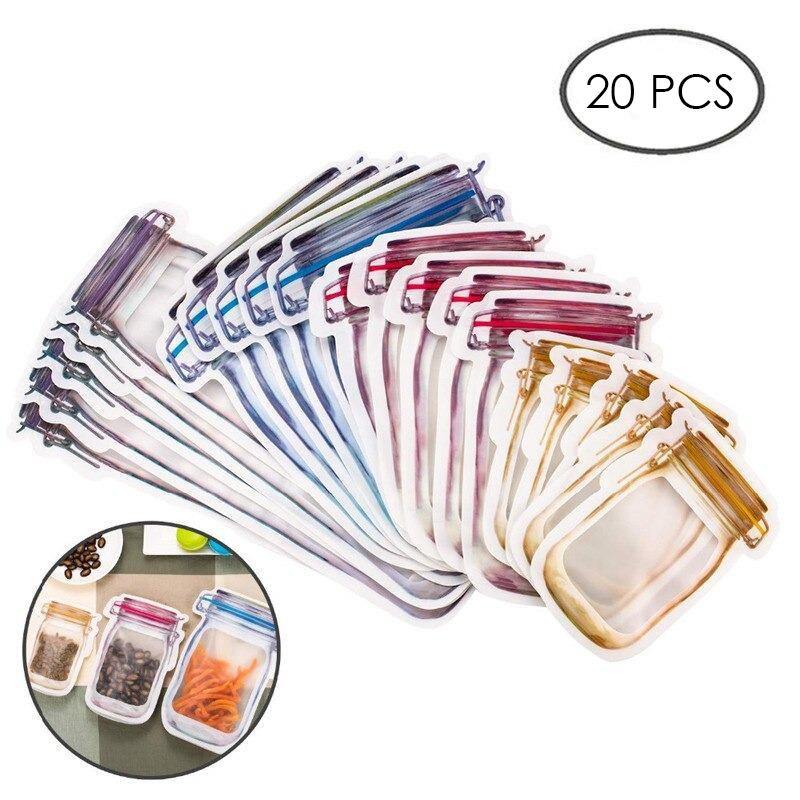 MasonPouch‚Ñ¢ Reusable Mason Jar Bags - Nordic Side - 