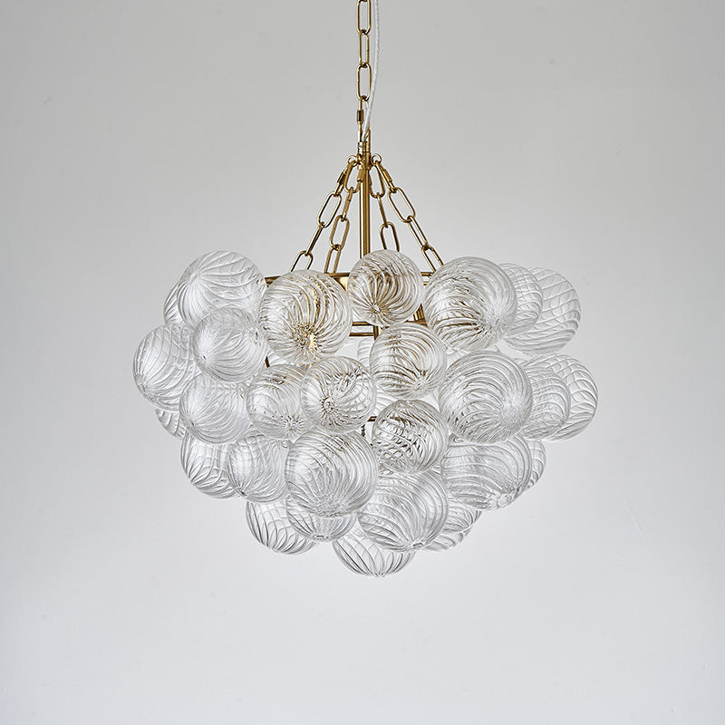 WOMO Textured Glass Bubble Chandelier-WM2180