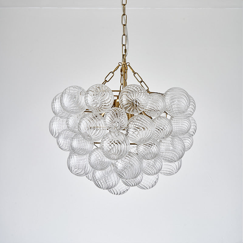 WOMO Textured Glass Bubble Chandelier-WM2180