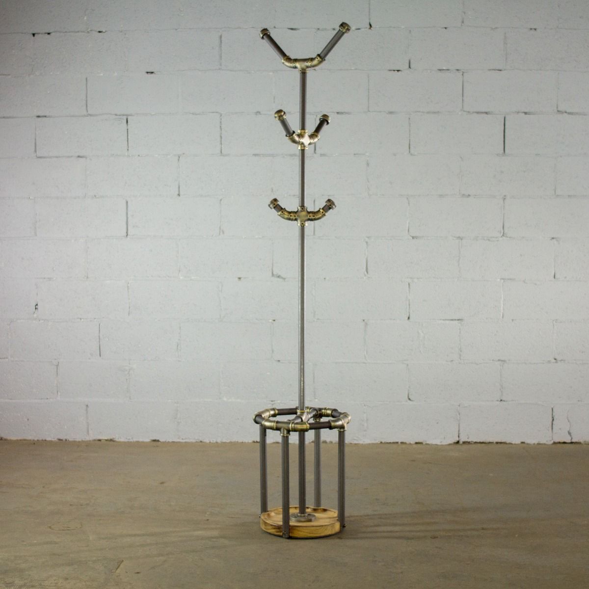 Modern Industrial Three Tier Coat Rack - Nordic Side - 10-18, feed-cl0-over-80-dollars, furniture-pipeline, furniture-tag, US