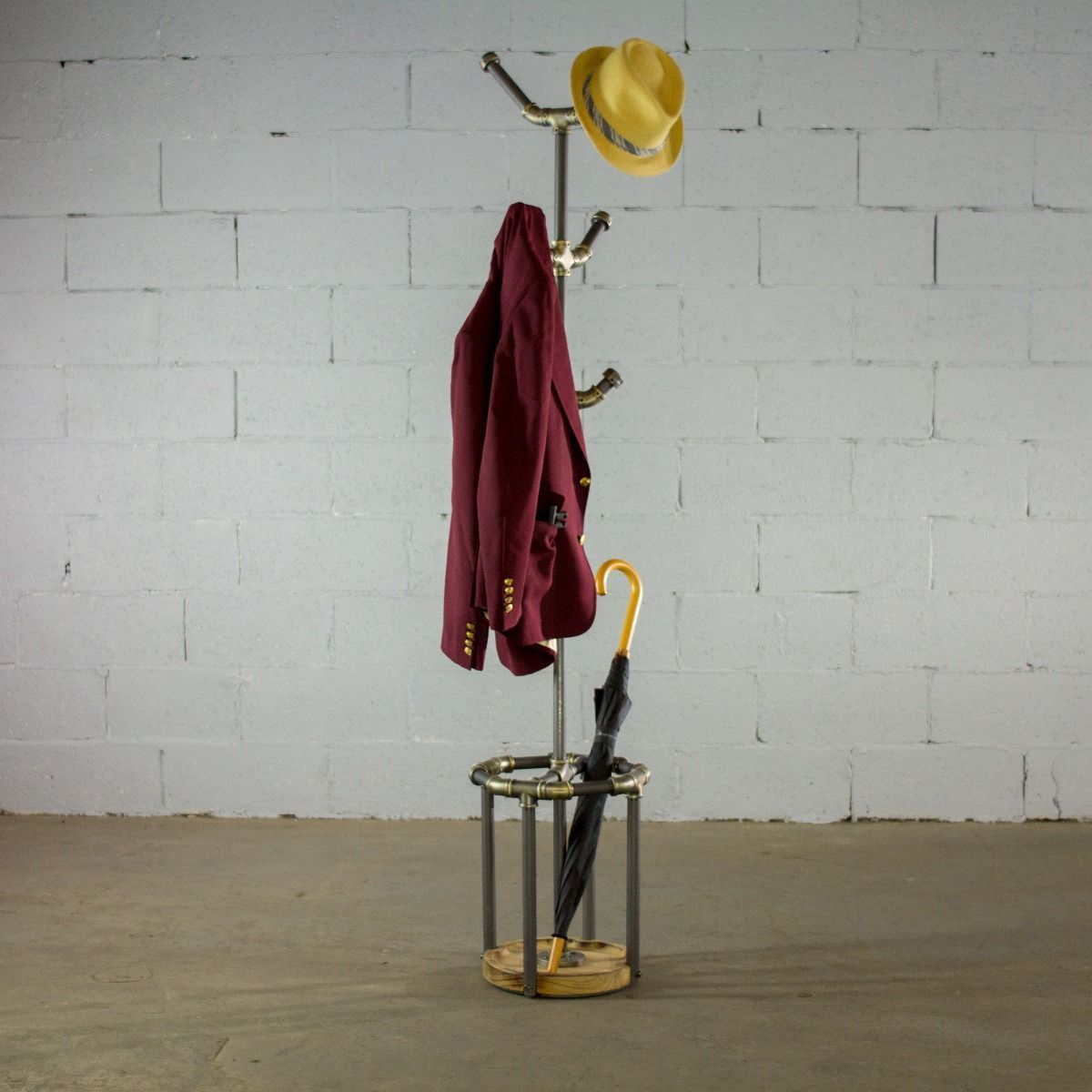 Modern Industrial Three Tier Coat Rack - Nordic Side - 10-18, feed-cl0-over-80-dollars, furniture-pipeline, furniture-tag, US