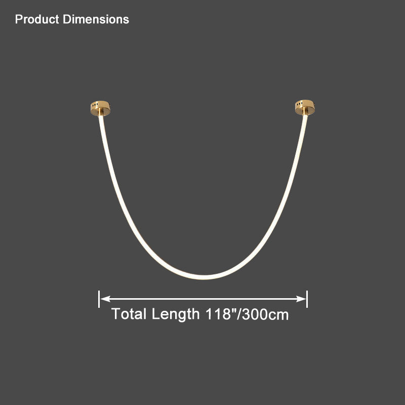 WOMO Rope Led Chandelier-WM2312