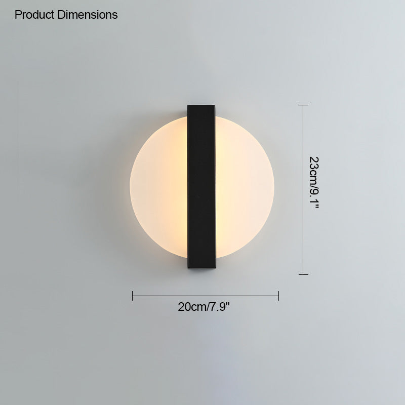 WOMO Geometric Acrylic Accent Wall Sconce-WM6083