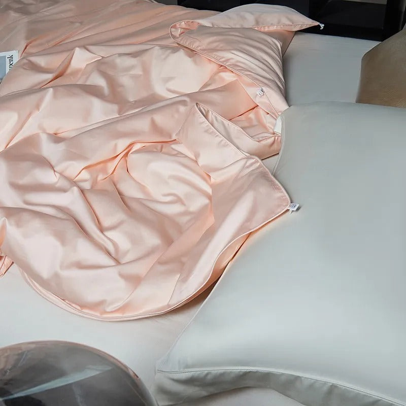 Seda Peach Mulberry Silk Filling Comforter