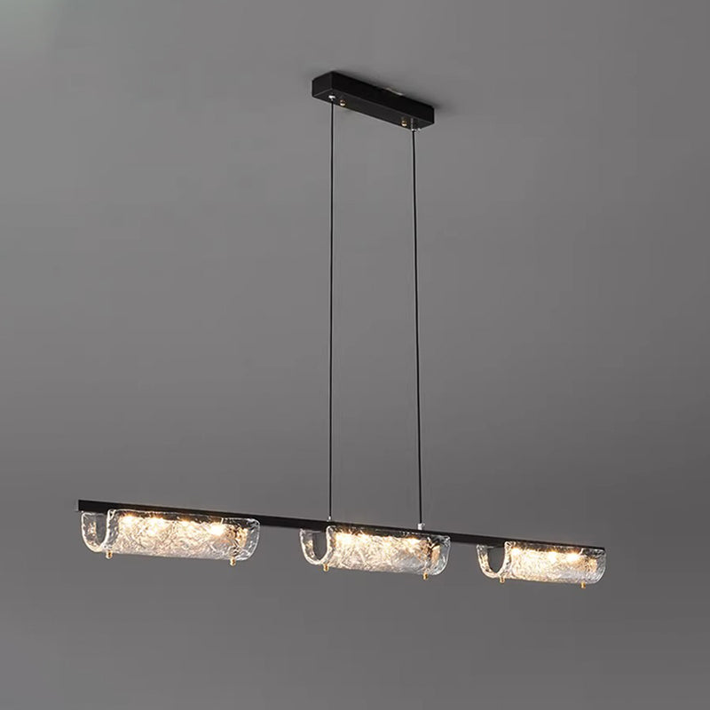WOMO Oil Rubbed Bronze Linear Pendant Light-WM2331