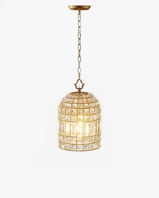 WOMO Birdcage Crystal Pendant Light-WM2343