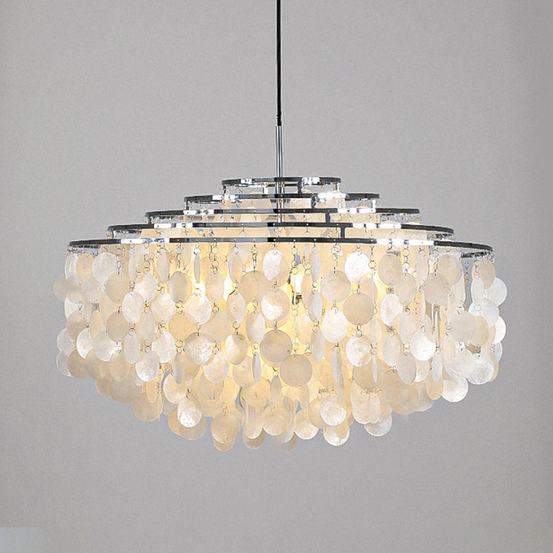 WOMO Mother of Pearl Chandelier-WM2346