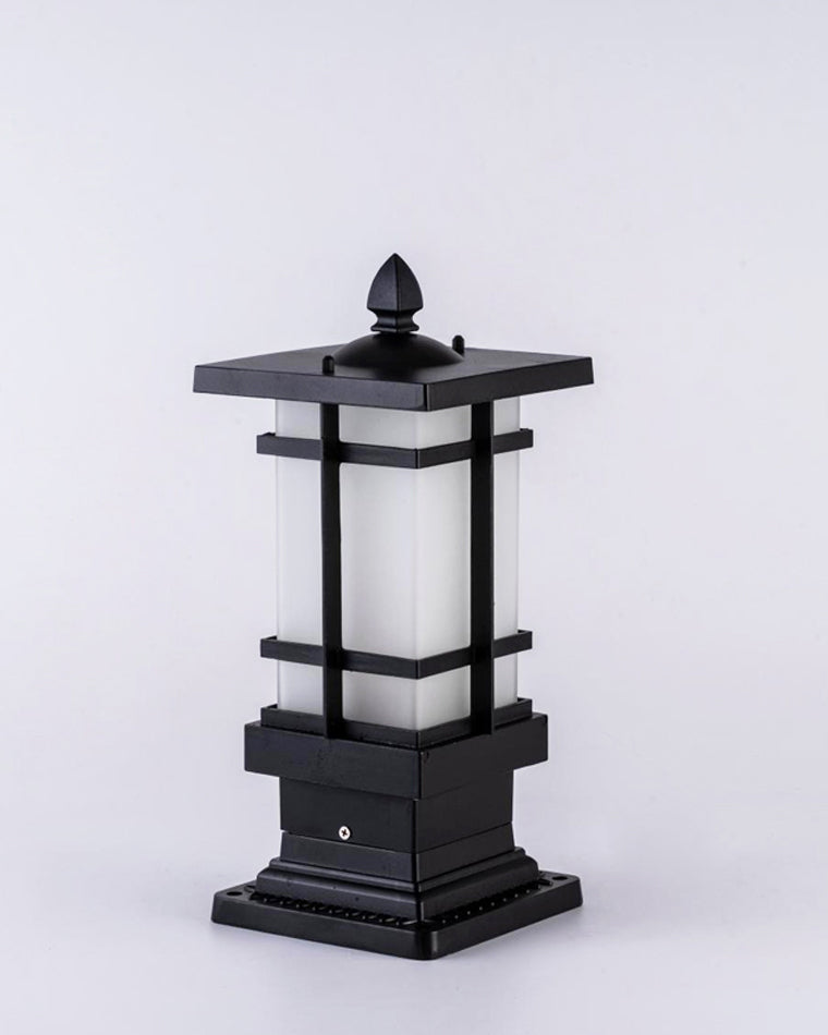 WOMO Square Outdoor Pillar Light-WM9063