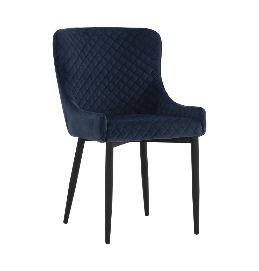 Saskia - Navy Blue Dining Chair - Nordic Side - 06-01, feed-cl0-over-80-dollars, feed-cl1-furniture, gfurn, hide-if-international, modern-furniture, us-ship