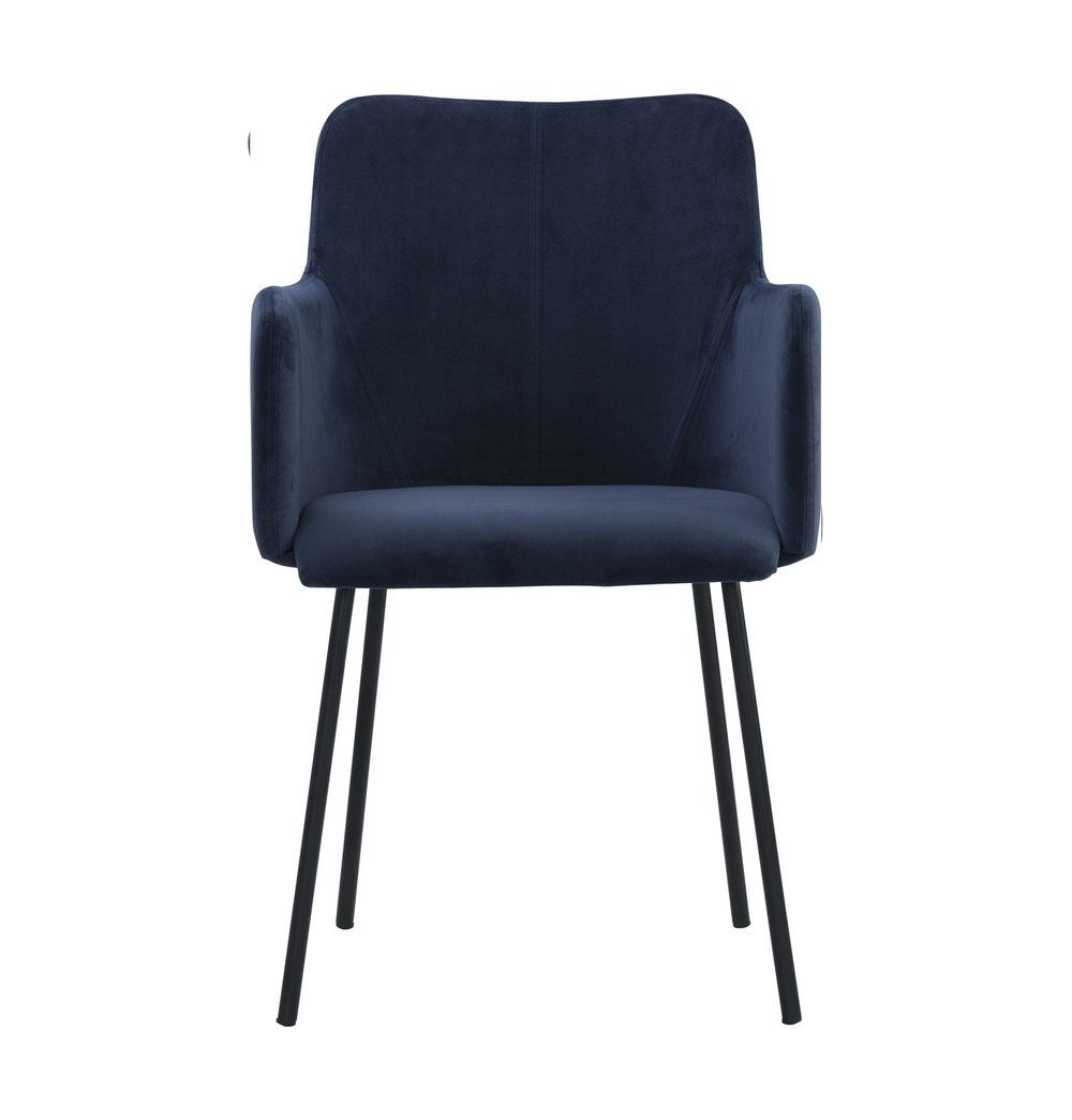 Desta - Navy Blue Dining Armchair
