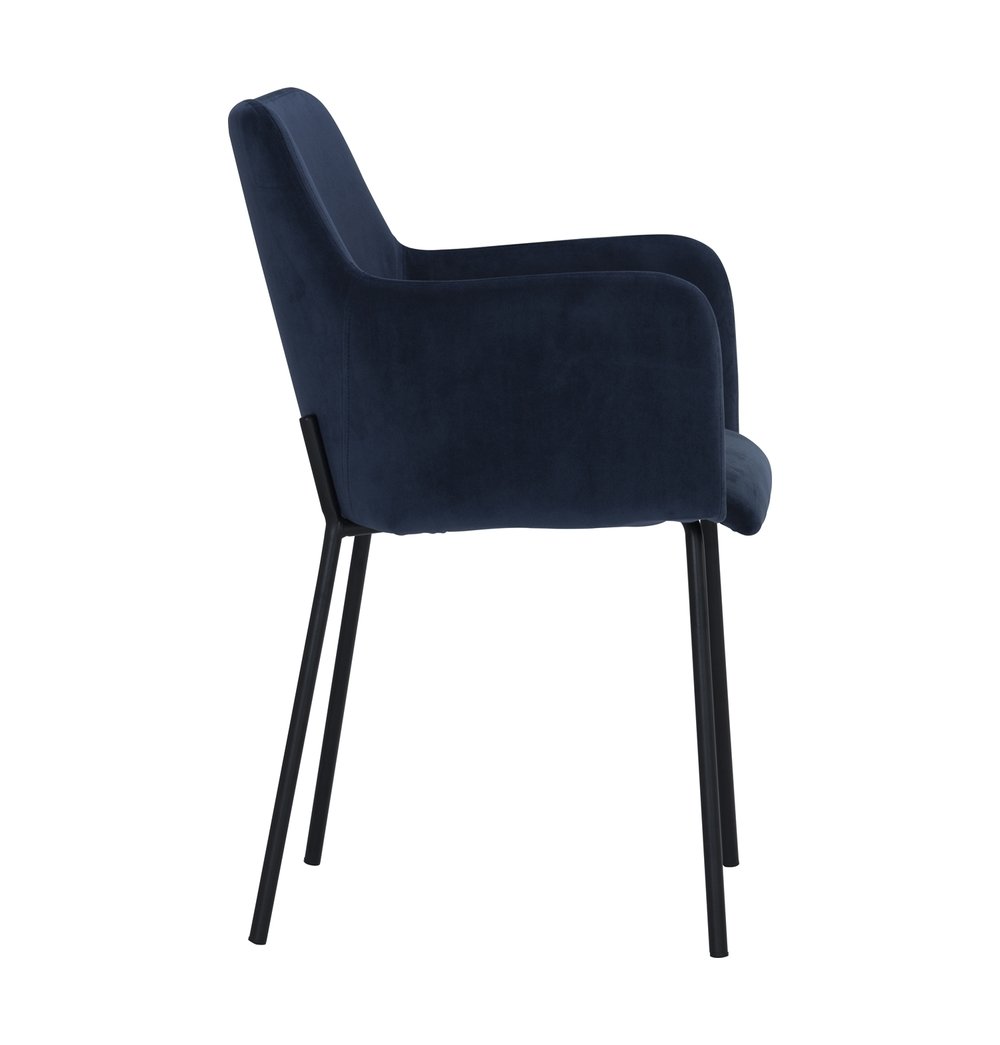 Desta - Navy Blue Dining Armchair - Nordic Side - 06-10, feed-cl0-over-80-dollars, feed-cl1-furniture, gfurn, hide-if-international, modern-furniture, us-ship