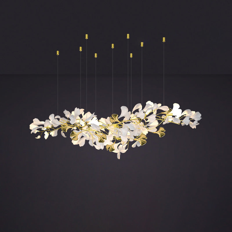 WOMO Gingko Large Long Chandelier-WM2426