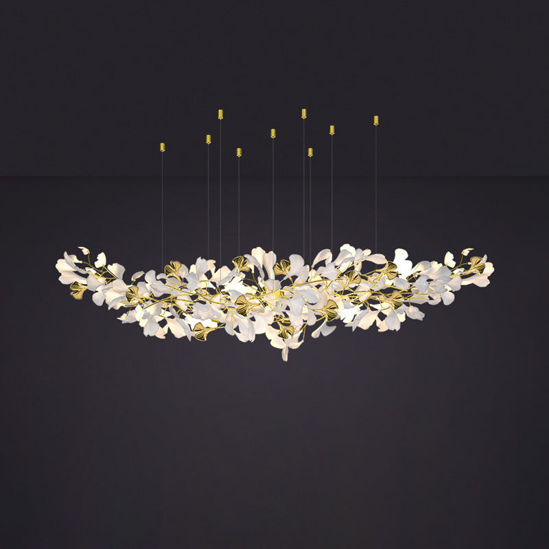 WOMO Gingko Large Long Chandelier-WM2426