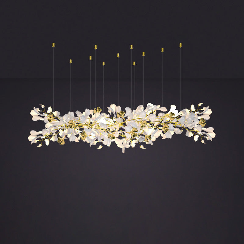 WOMO Gingko Large Long Chandelier-WM2426