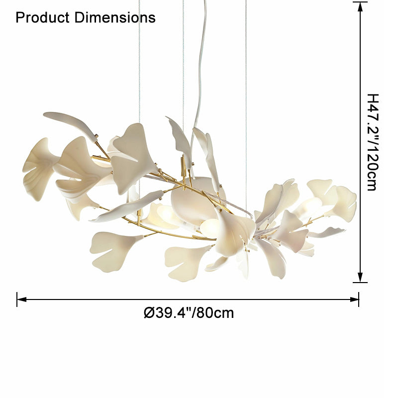 WOMO Gingko Dining Room Chandelier-WM2429