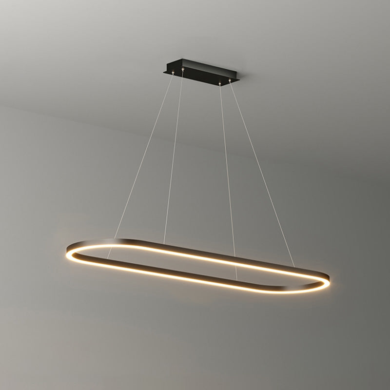 WOMO Long Oval Pendant Light-WM2434