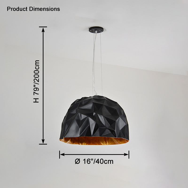WOMO Abstract Dome Pendant Light-WM2448