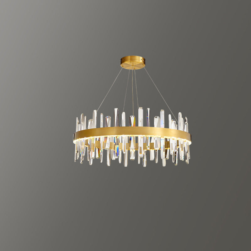 WOMO Round Crystal Chandelier-WM2485