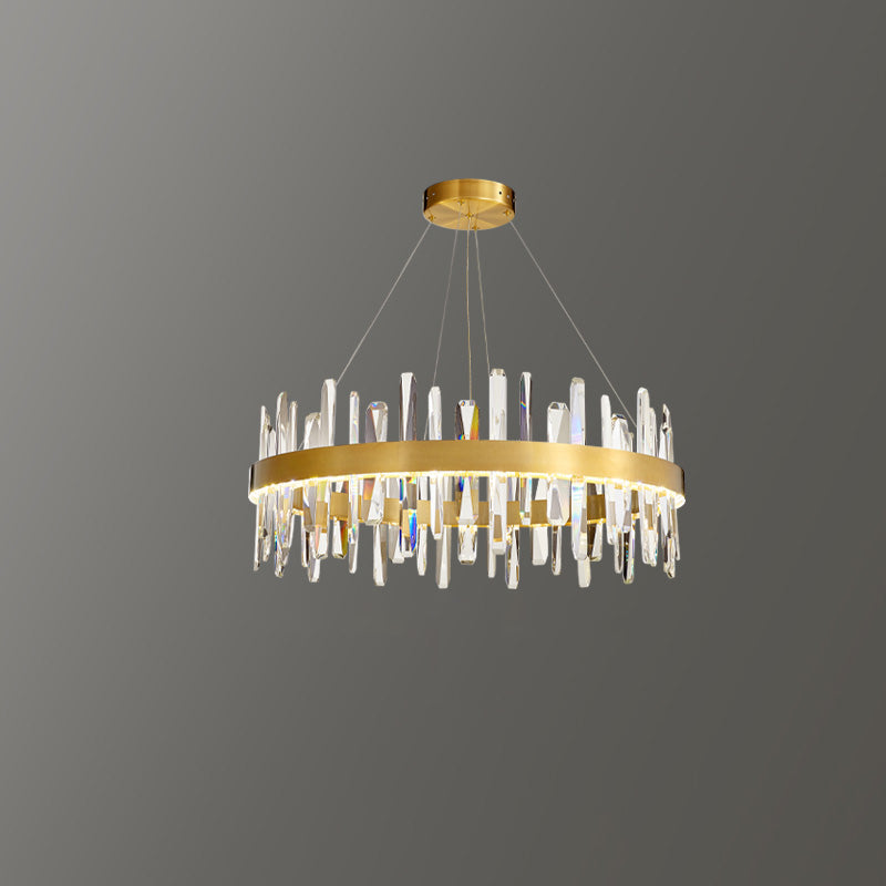 WOMO Round Crystal Chandelier-WM2485