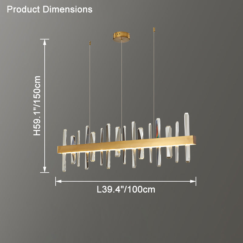 WOMO Round Crystal Chandelier-WM2485