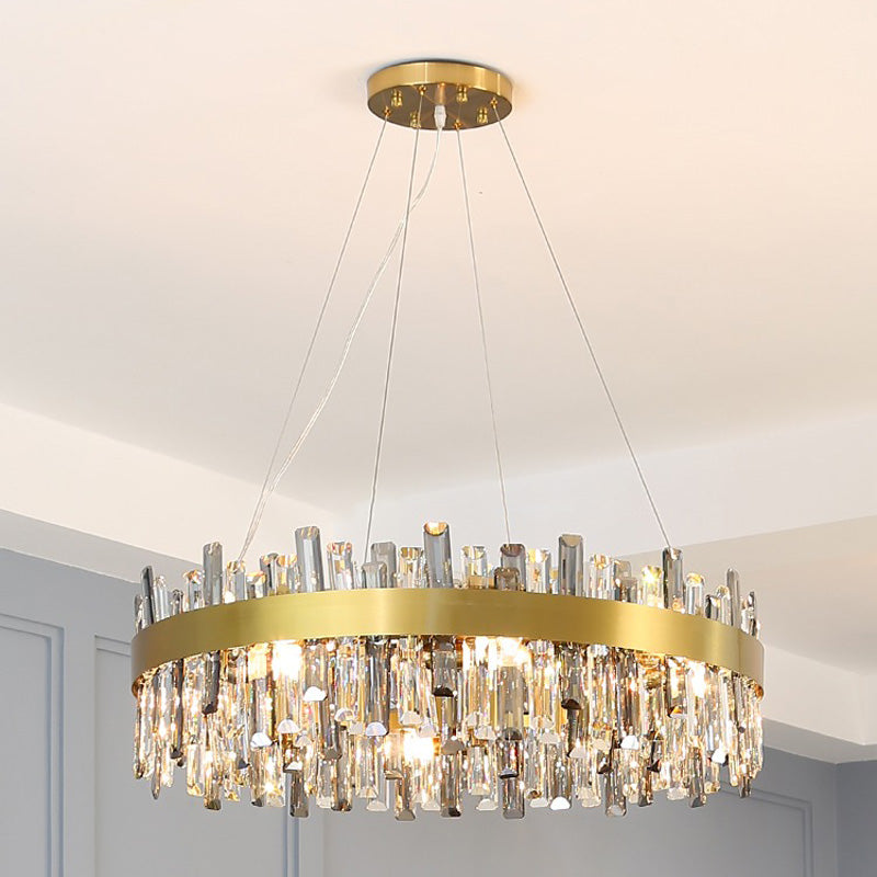 WOMO Round Crystal Chandelier-WM2487