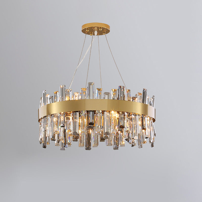 WOMO Round Crystal Chandelier-WM2487