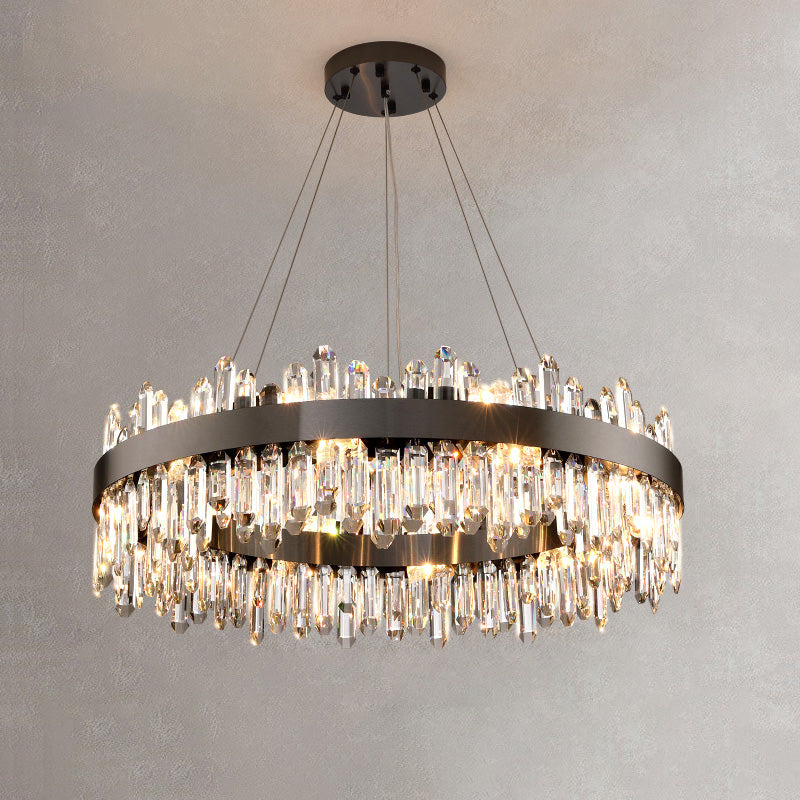 WOMO Round Crystal Chandelier-WM2488