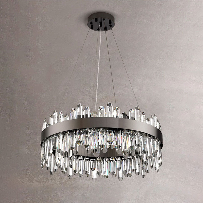WOMO Round Crystal Chandelier-WM2488