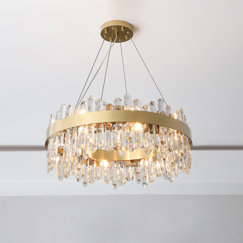 WOMO Round Crystal Chandelier-WM2488