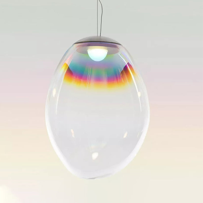 WOMO Iridescent Glass Bubble Pendant Light-WM2502